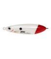 Rattlin` Minnow Spoon 8cm  Pearl White Red Tail