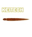 Keitech Custom Leech 3" -Motoroil PP. Red
