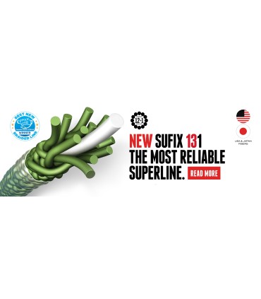 Sufix 131 G-Core Braid Neon Chartreuse 0,148mm 150m