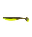 Lunker City SwimFish 3.75" Green Pumpkin / Chartreuse