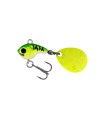 Westin DropBite Tungsten Spin Tail Jig 1,6cm/7g. Chartreuse Ice