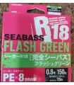 Seaguar R18 SeaBass Flash Green 150m - 0.6PE 11lb