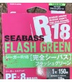 Seaguar R18 SeaBass Flash Green 150m - 1.2 22lb