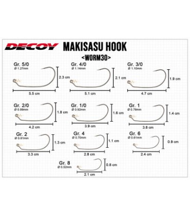 DECOY Worm 30 Maki-Sasu nr8