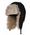 Eiger czapka Fur Hat Black